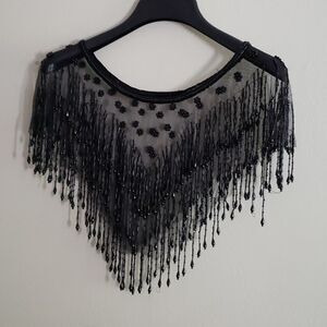 𝅺DELICATE Vintage Inspired Art Deco Beaded Collar